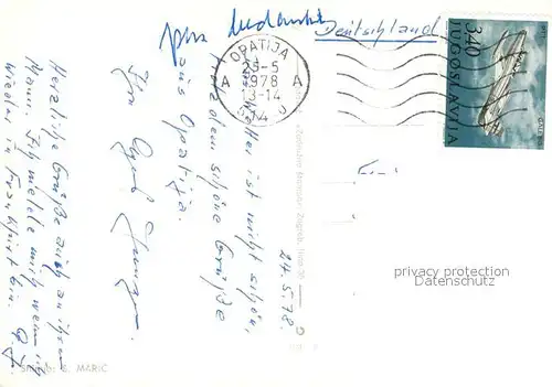 Opatija_Istrien Teilansichten Bootshafen Opatija_Istrien