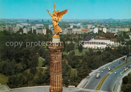Berlin Siegessaeule Panorama Berlin