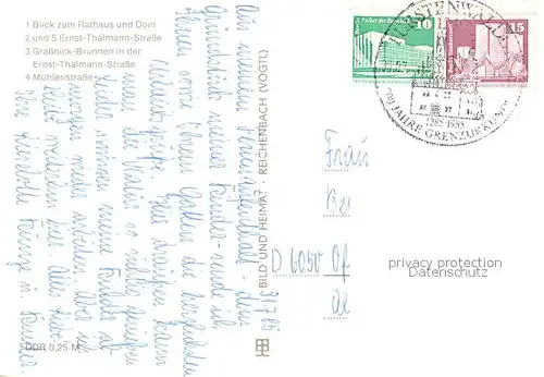 Fuerstenwalde_Spree Rathaus Dom Ernst Thaelmann Str Grassnick Brunnen Muehlenstrasse Fuerstenwalde_Spree