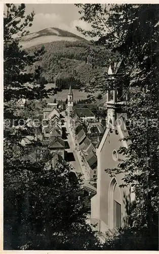 Zell_Wiesental Kirchenpartie Zell Wiesental