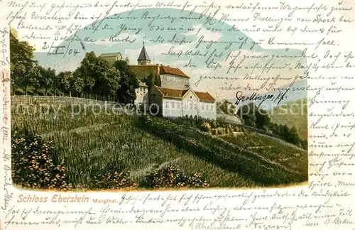 Murgtal_Baden Schloss Eberstein Murgtal_Baden