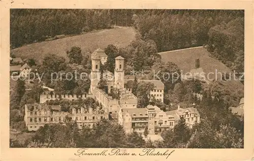 Marxzell Frauenalb Ruine und Klosterhof Marxzell