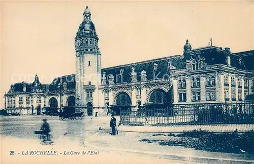 La_Rochelle_Charente Maritime La Gare de l`Etat La_Rochelle