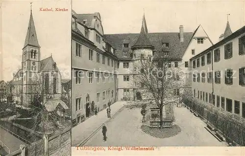 Tuebingen Kirche Wilhelmsstift Tuebingen