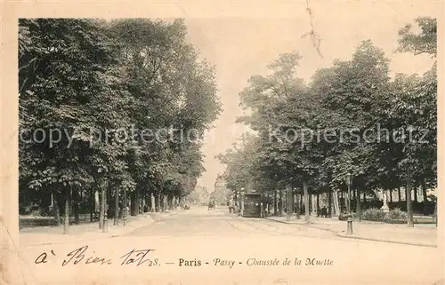 Paris Passy Chaussee de la Muette Paris