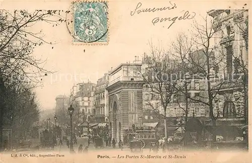 Paris Les Portes St. Marlin et St. Denis Paris