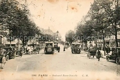 Paris Boulevard Bonne Nourvell  Paris