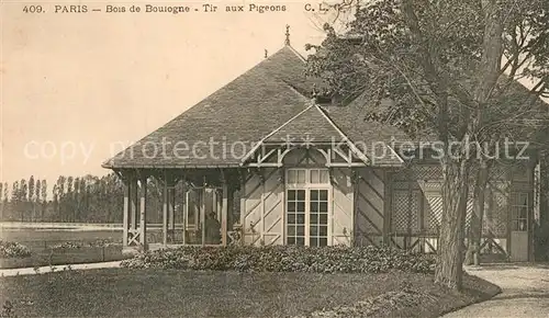Paris Bois de Boulogne Tir aux Pigeons Paris
