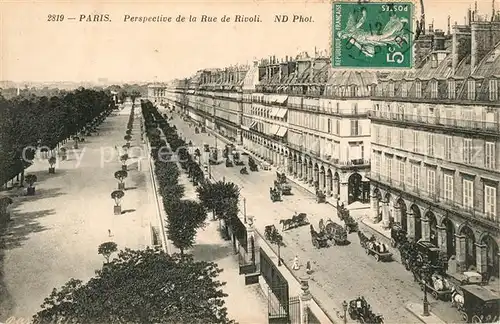 Paris Rue de Rivoli Paris