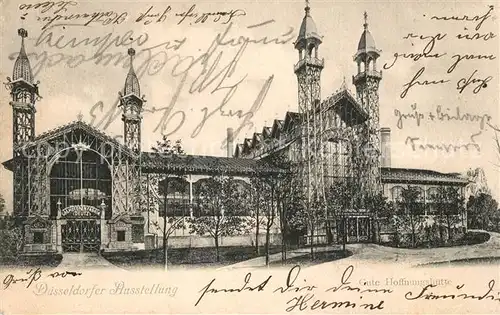 Duesseldorf Gute Hoffnungshuette Industrie  und Gewerbeausstellung Duesseldorf