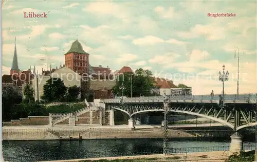 Luebeck Burgtorbruecke Altstadt Luebeck