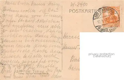 Luebeck Alte Lagerhaeuser an der Trave Luebeck