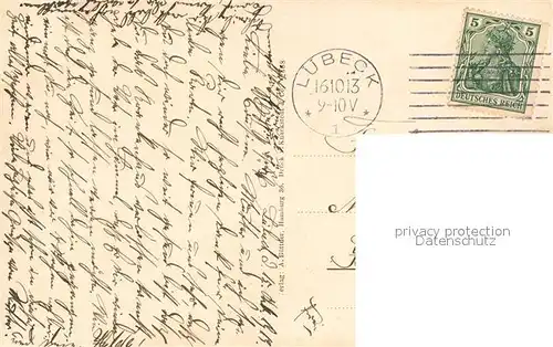 Luebeck Stadtpanorama mit Holstentor Luebeck