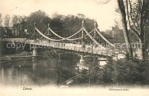 Luebeck Muehlentorbruecke Luebeck