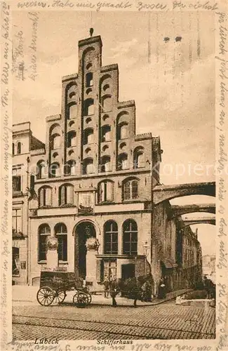 Luebeck Schifferhaus Giebelhaus Luebeck