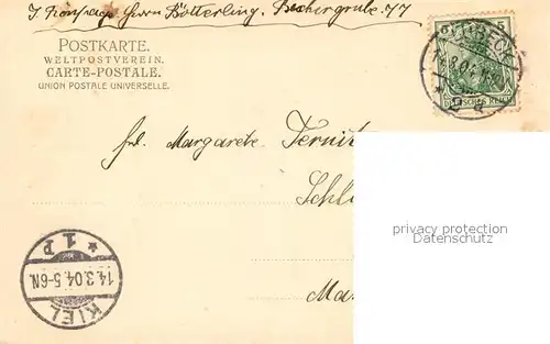 Luebeck Gebaeude Invaliditaets  und Altersversicherung Luebeck