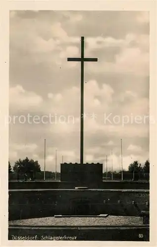 Duesseldorf Schlageterkreuz Denkmal Duesseldorf