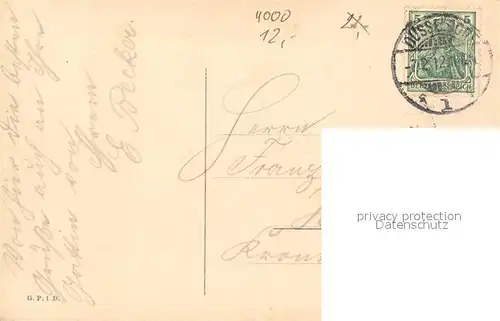 Duesseldorf Rheinufer Bootsanleger Dampfer Duesseldorf