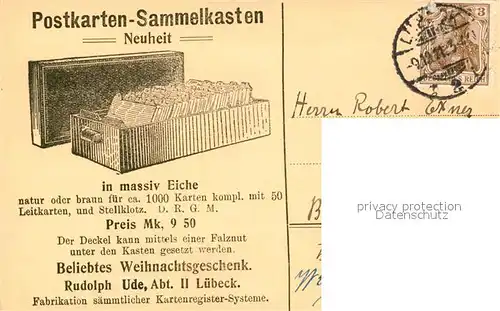 Luebeck Alte Travespeicher Postkarten Sammelkasten Luebeck