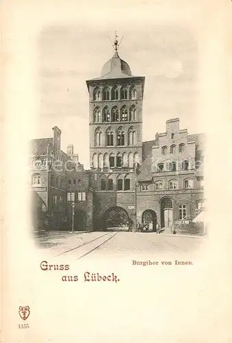 Luebeck Burgtor Luebeck