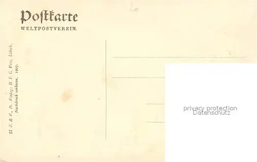 Luebeck Stadtpanorama mit Kirchen und Dom Luebeck