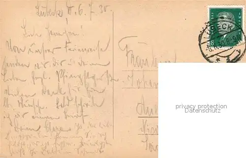 Luebeck Dankwartsbruecke Petrikirche Marienkirche Luebeck