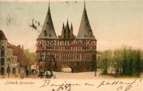 Luebeck Holstentor Luebeck