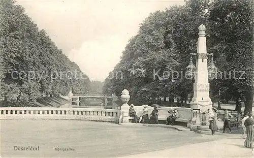 Duesseldorf Stadtgraben Koenigsallee Duesseldorf