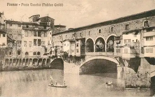 Firenze_Toscana Ponte Vecchio Taddeo Gaddi Firenze Toscana