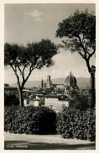 Firenze_Toscana Stadtbild mit Kathedrale Firenze Toscana