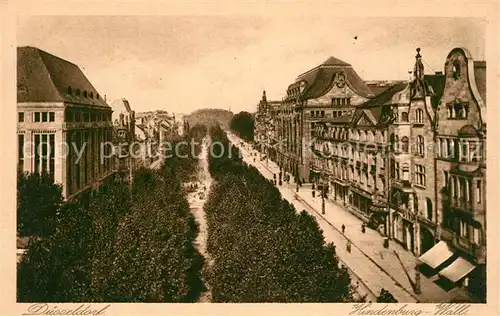 Duesseldorf Hindenburg Wall Duesseldorf