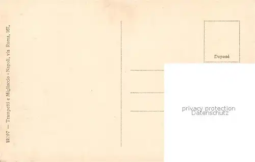 Pompei Foro triangolare Ruine Antike Staette Pompei