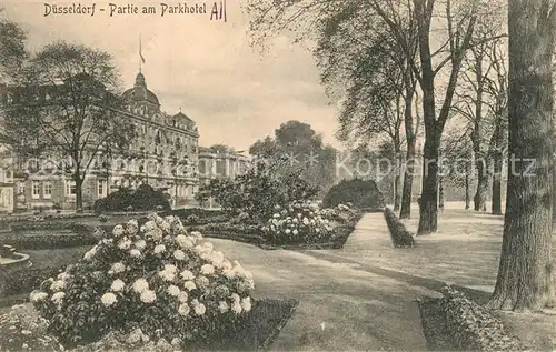 Duesseldorf Partie am Parkhotel Duesseldorf