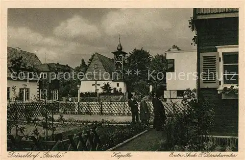 Duesseldorf Grosse Ausstellung Gesolei Kapelle Ikra Gravuere Duesseldorf