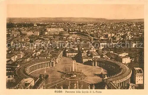 Roma_Rom Panorama dalla Cupola di San Pietro Panorama Blick vom Petersdom Roma_Rom