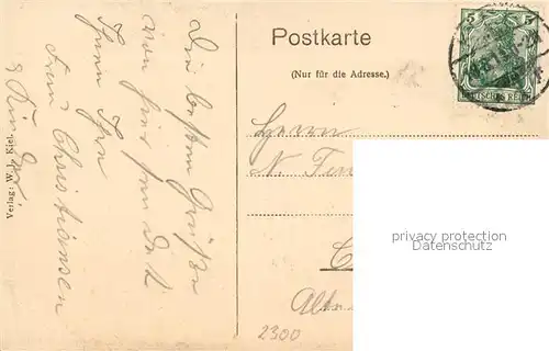 Kiel Duesternbrooker Allee Baumallee Kiel