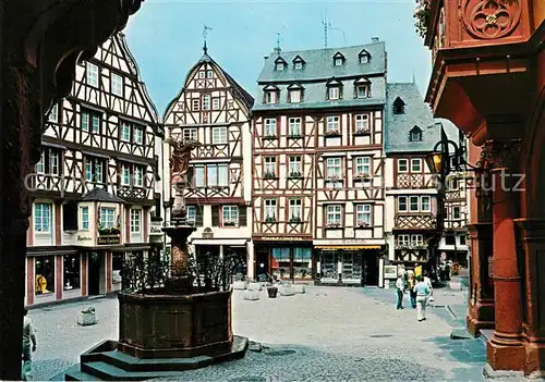 AK / Ansichtskarte Bernkastel Kues Marktplatz Bernkastel Kues