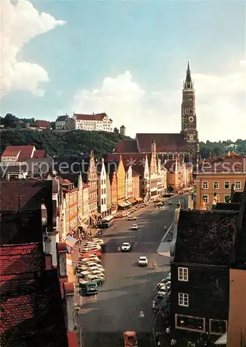 AK / Ansichtskarte Landshut_Isar St Martin Burg Trausnitz Landshut Isar