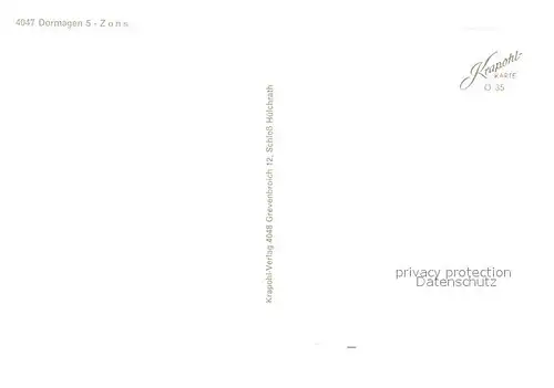 AK / Ansichtskarte Zons  Zons