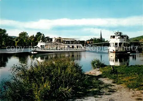 AK / Ansichtskarte Margetshoechheim Dampferanlegestelle Margetshoechheim