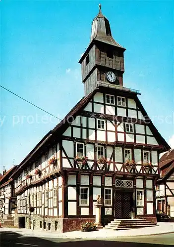 AK / Ansichtskarte Uslar_Solling Altes Rathaus Uslar_Solling