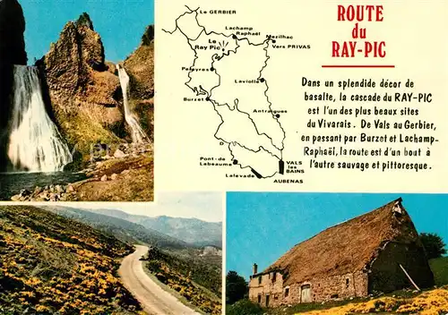 AK / Ansichtskarte Largentiere Cascades Ray Pic  Largentiere