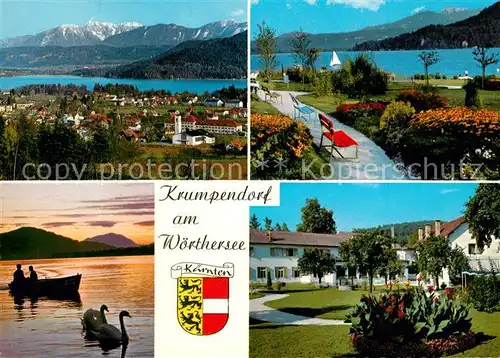 AK / Ansichtskarte Krumpendorf_Woerthersee  Krumpendorf Woerthersee