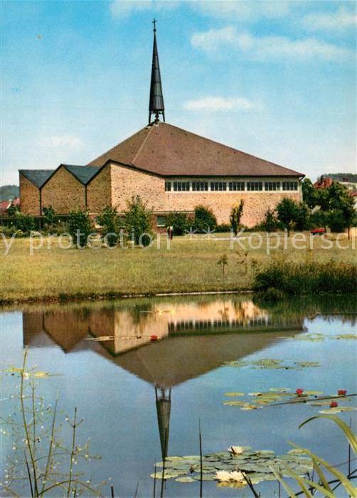 AK / Ansichtskarte Eberstadt_Darmstadt Jesu Ruf Kapelle