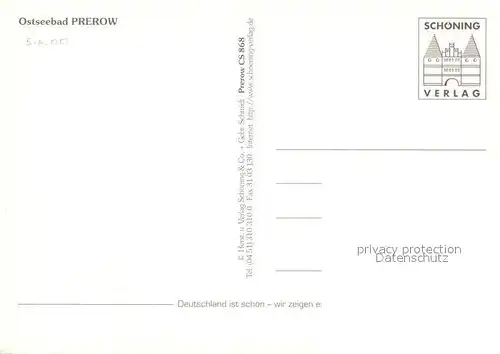 AK / Ansichtskarte Prerow_Ostseebad Fliegeraufnahme Prerow_Ostseebad