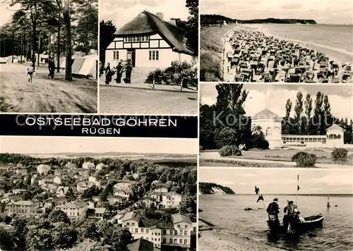 AK / Ansichtskarte Goehren_Ruegen Campingplatz Strand Goehren Ruegen