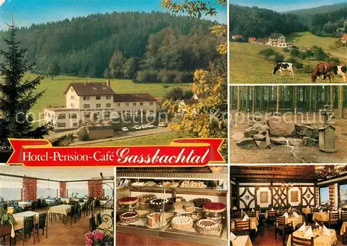AK / Ansichtskarte Gras Ellenbach Hotel Gassbachtal Gras Ellenbach