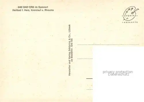 AK / Ansichtskarte Bad_Orb  Bad_Orb