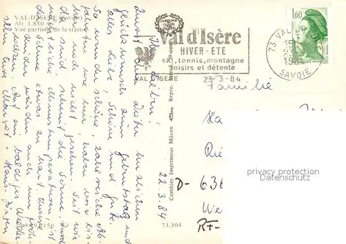 AK / Ansichtskarte Val_d_Isere  Val_d_Isere