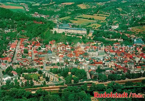 AK / Ansichtskarte Rudolstadt Fliegeraufnahme Rudolstadt